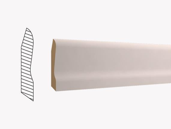 8' Sockelleiste (8 mm)
