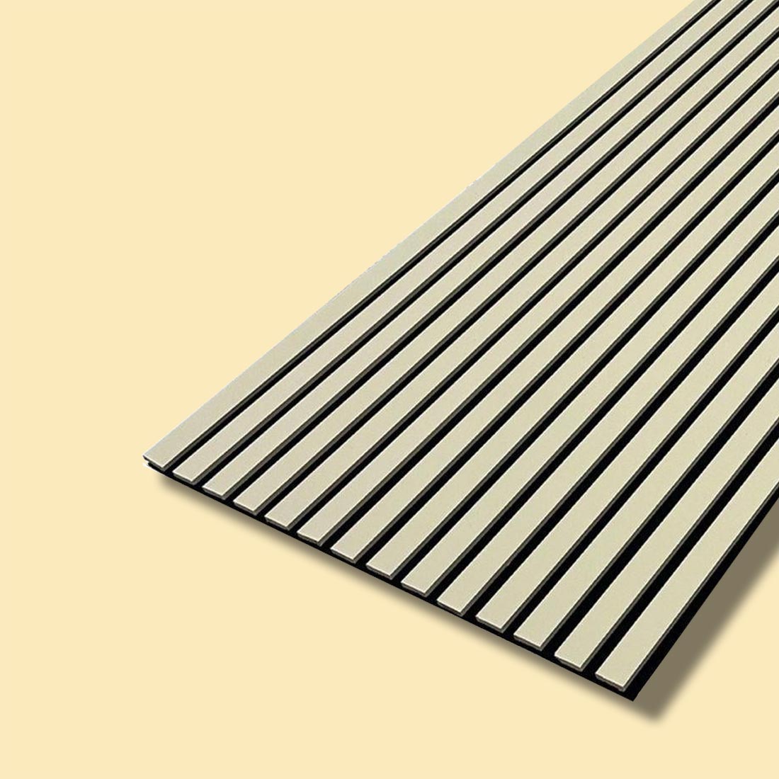 Wandpaneel der neuen Generation, cremefarben, 60 x 275 cm