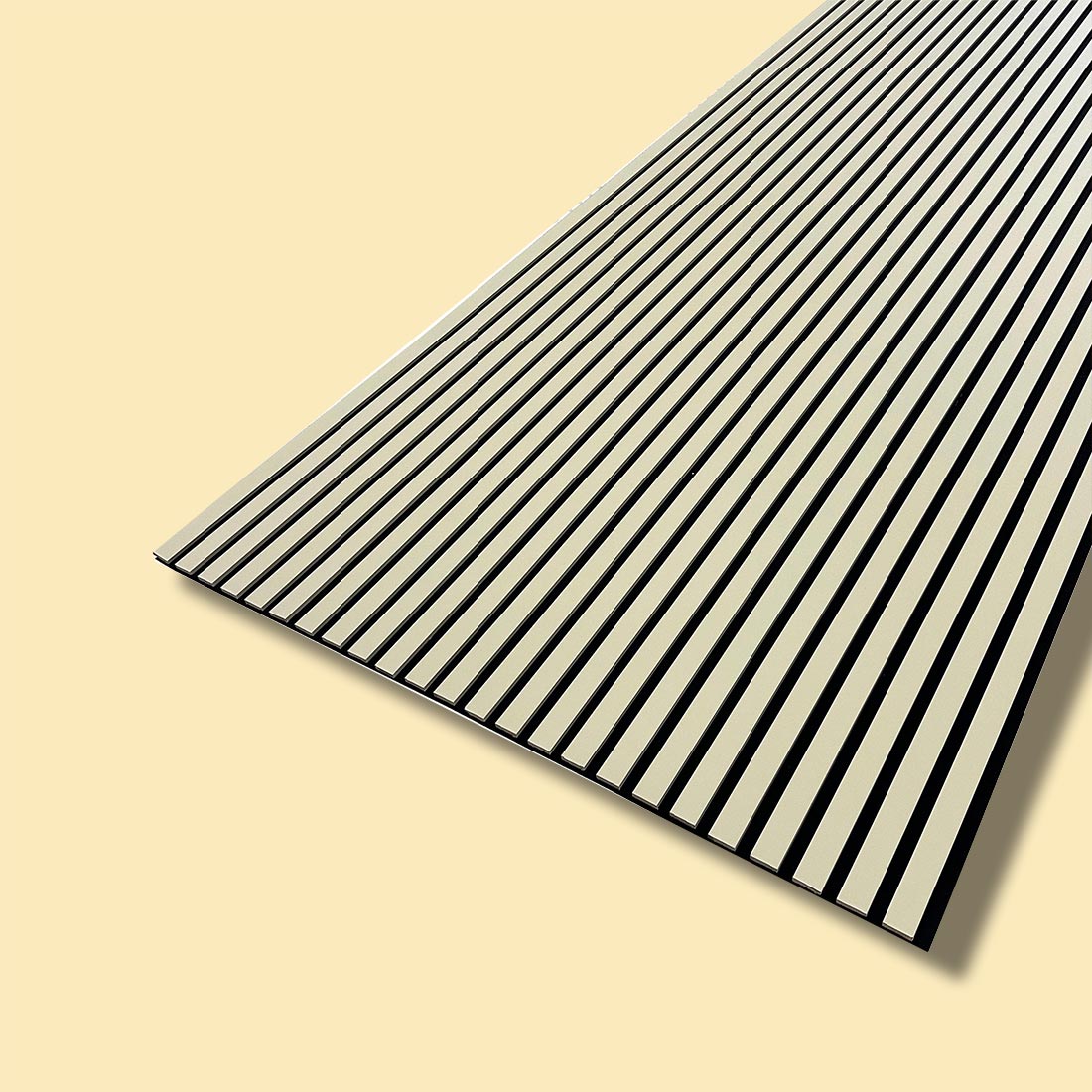Wandpaneel der neuen Generation, cremefarben, 100 x 275 cm