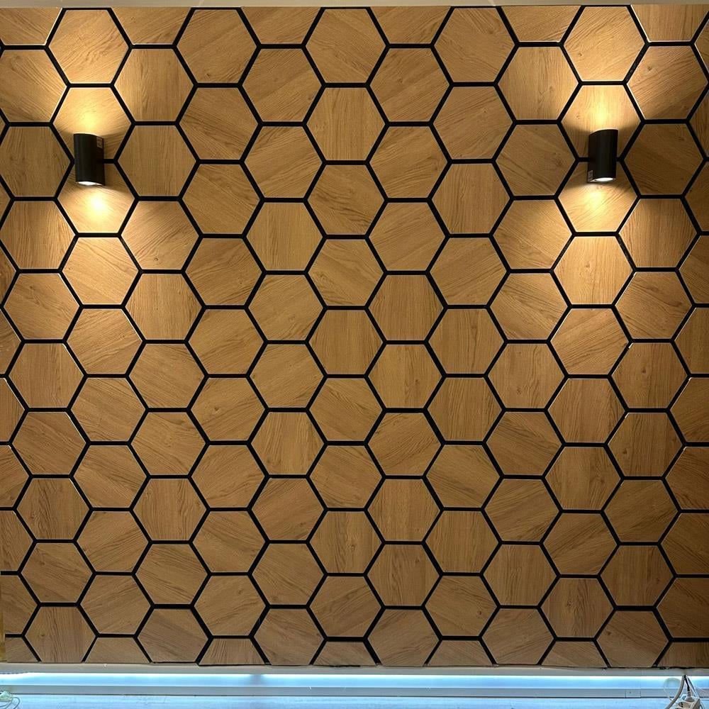 Akustisches sechseckiges Barock-Wabenwandpaneel