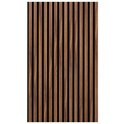 Akustik Paneel WP Plus 3 Farbe Wallnuss 2400 x 600 mm - 3 Seiten Beschichtet