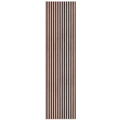 Akustik Paneel WP Plus 3 Farbe Eiche 2400 x 600 mm - 3 Seiten Beschichtet