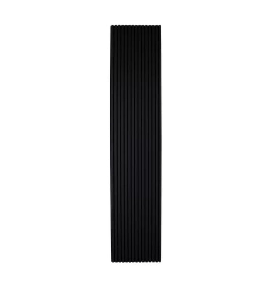 Akustikpaneel WP Plus Schwarz 2400 x 600 mm - 3 Seiten Beschichtet