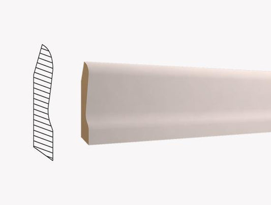 8' Sockelleiste (8 mm)