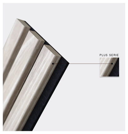 Akustik Paneel WP Plus 3 Farbe Eiche 2400 x 600 mm - 3 Seiten Beschichtet