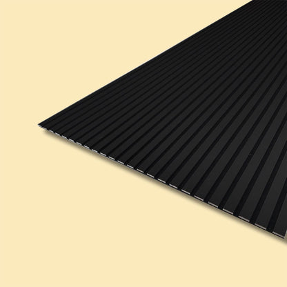 Wandpaneel der neuen Generation, Schwarz, 100 x 275 cm